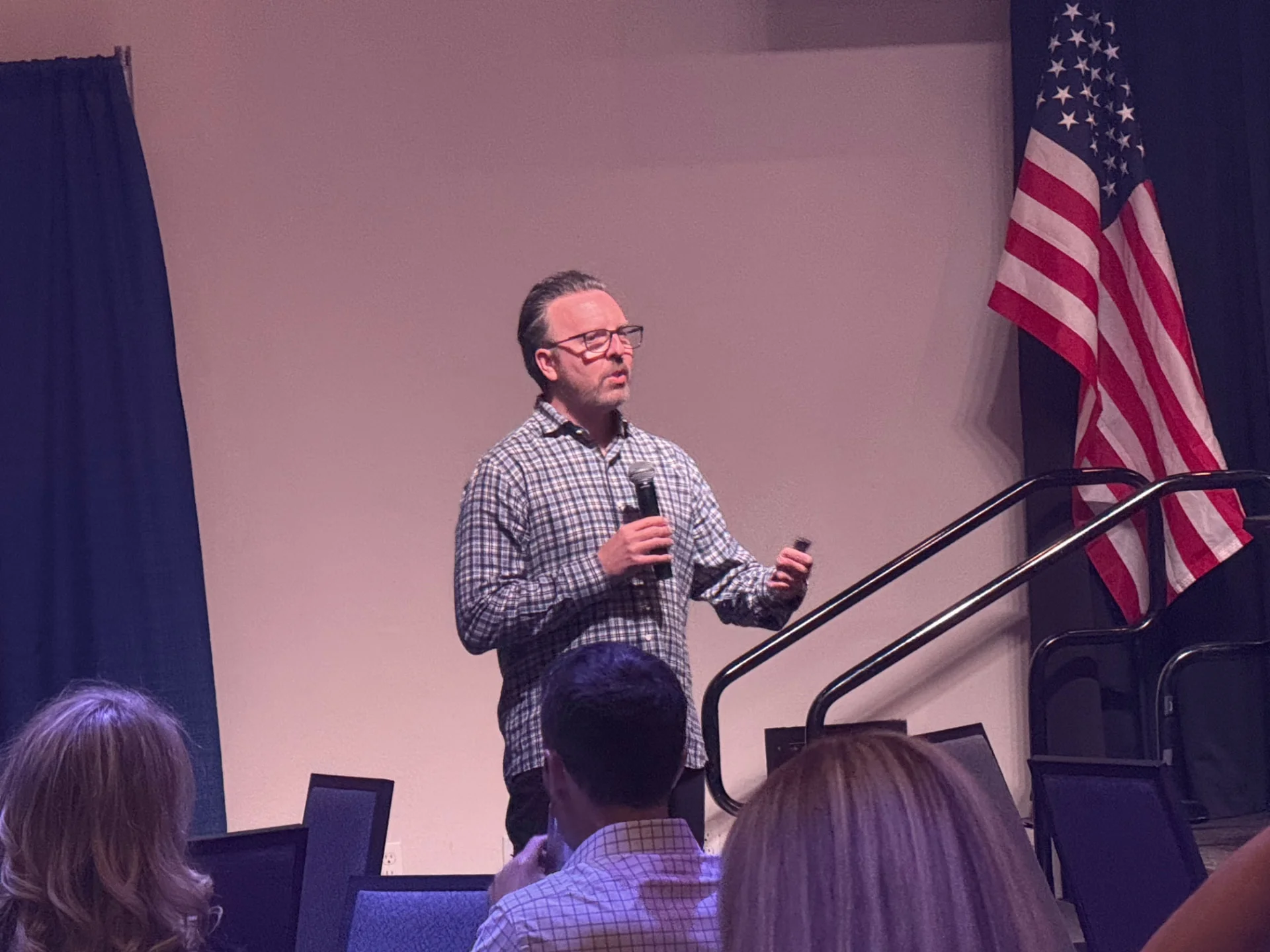 Todd Smith speaking at the Montana Dealers Association Meeting