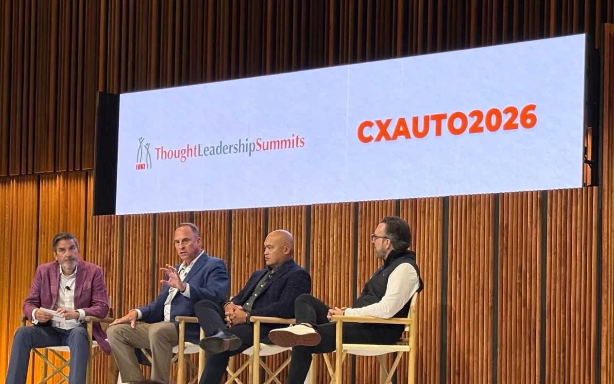 Todd Smith (second from left) on the CXAuto 2026 panel in Detroit